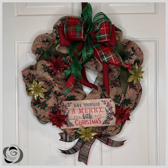 Have Yourself a Merry Little Christmas Country Wreath
